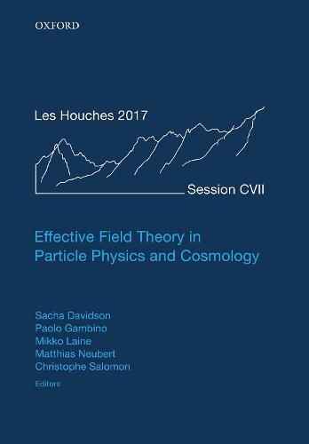 Effective Field Theory in Particle Physics and Cosmology: Lecture Notes of the Les Houches Summer School: Volume 108, July 2017