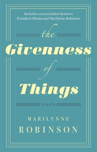 The Givenness Of Things