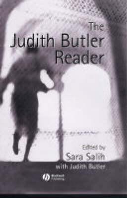 The Judith Butler Reader