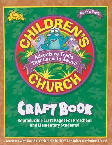 Noah's Park Children's Church Craft Book, Green Edition