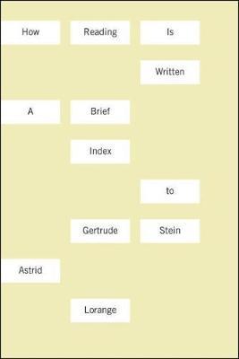 How Reading Is Written