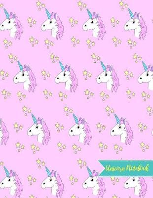 unicorn notebook cute kawaii journal and diary large 85 x 11 matte