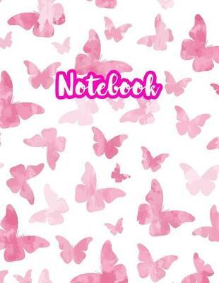 Notebook: Cute Blank Lined Journal Large 8.5 x 11 Matte Cover Design with Ruled White Paper Interior (Perfect for School Notes, Girls and Boys Diary, Kids Writing Composition, Planner, College Subject, Office Use) - Product Code A4 011
