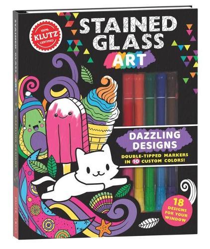 Stained Glass Art Dazzling Designs (Klutz)