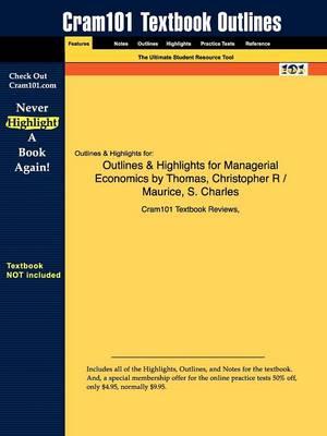 Studyguide for Managerial Economics by Thomas, ISBN 9780073346564