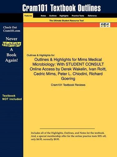 Studyguide for Mims' Medical Microbiology by Goering, Richard, ISBN 9780323044752