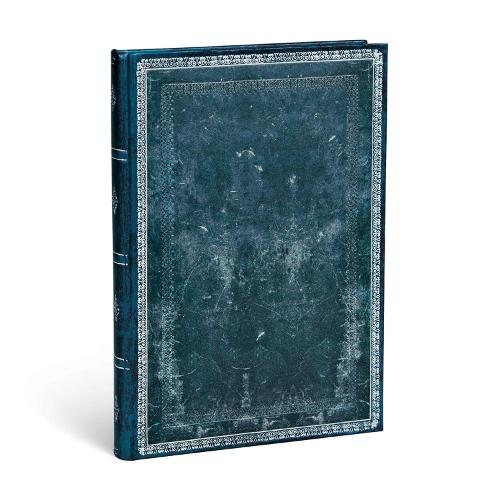 Paperblanks Midnight Steel MIDI Address Book: Hardcover