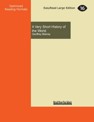 A Very Short History of the World
