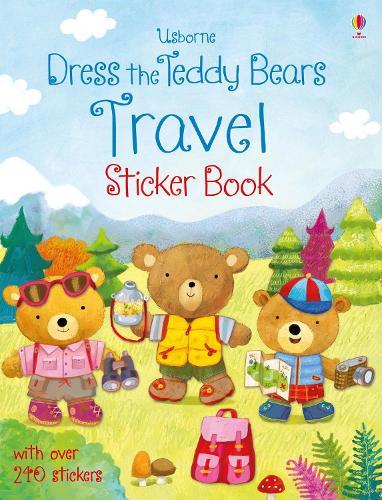 Dress the Teddy Bears Travel Sticker Book