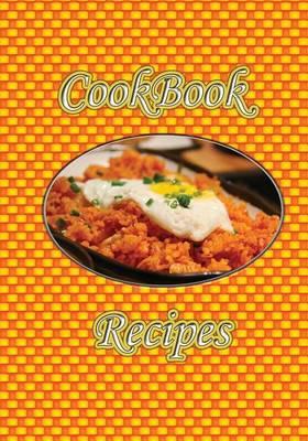 Cookbook Recipes (Orange checkerboard chicken BLANK COOKBOOK)
