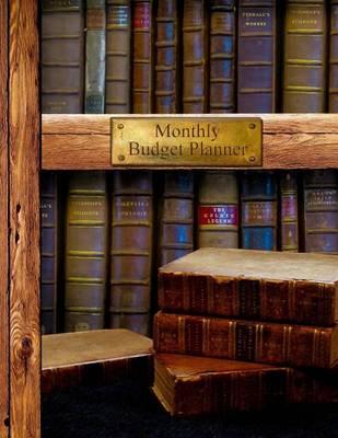 monthly budget planner bill organizer book with weekly calendar