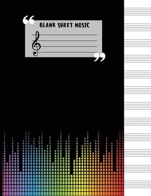 Blank Sheet Music Large Print Blank Sheet Music Notebook 12