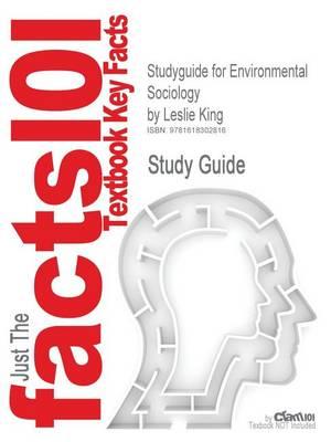 Studyguide for Environmental Sociology by King, Leslie, ISBN 9780742535084