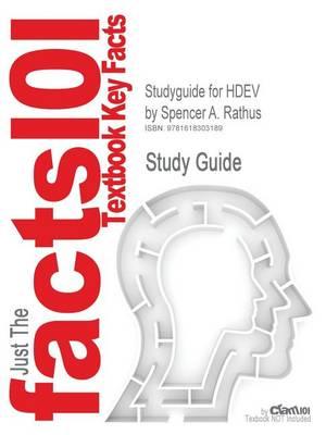 Studyguide for Hdev by Rathus, Spencer A., ISBN 9781111519827