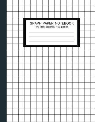 graph paper notebook inch squares squared graphing paper blank quad ruled large 8 5 x 11 quad ruled graph paper