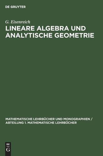 Lineare Algebra und analytische Geometrie