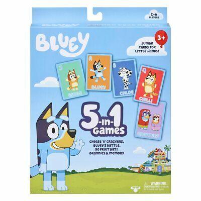 Bluey 5 In 1 Games