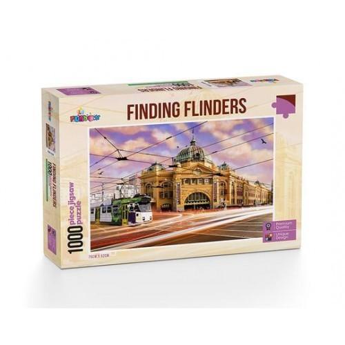 Finding Flinders Street Melbourne Jigsaw Puzzle (1000 pieces)