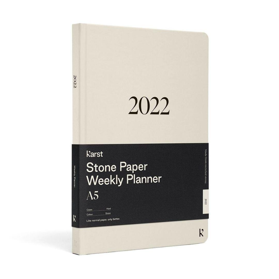 Karst A5 Stone Paper 2022 Weekly Planner Diary
