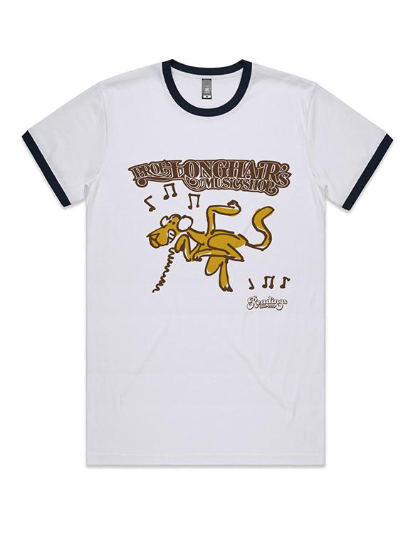 Professor Longhair Ringer T-Shirt (Medium, Unisex)