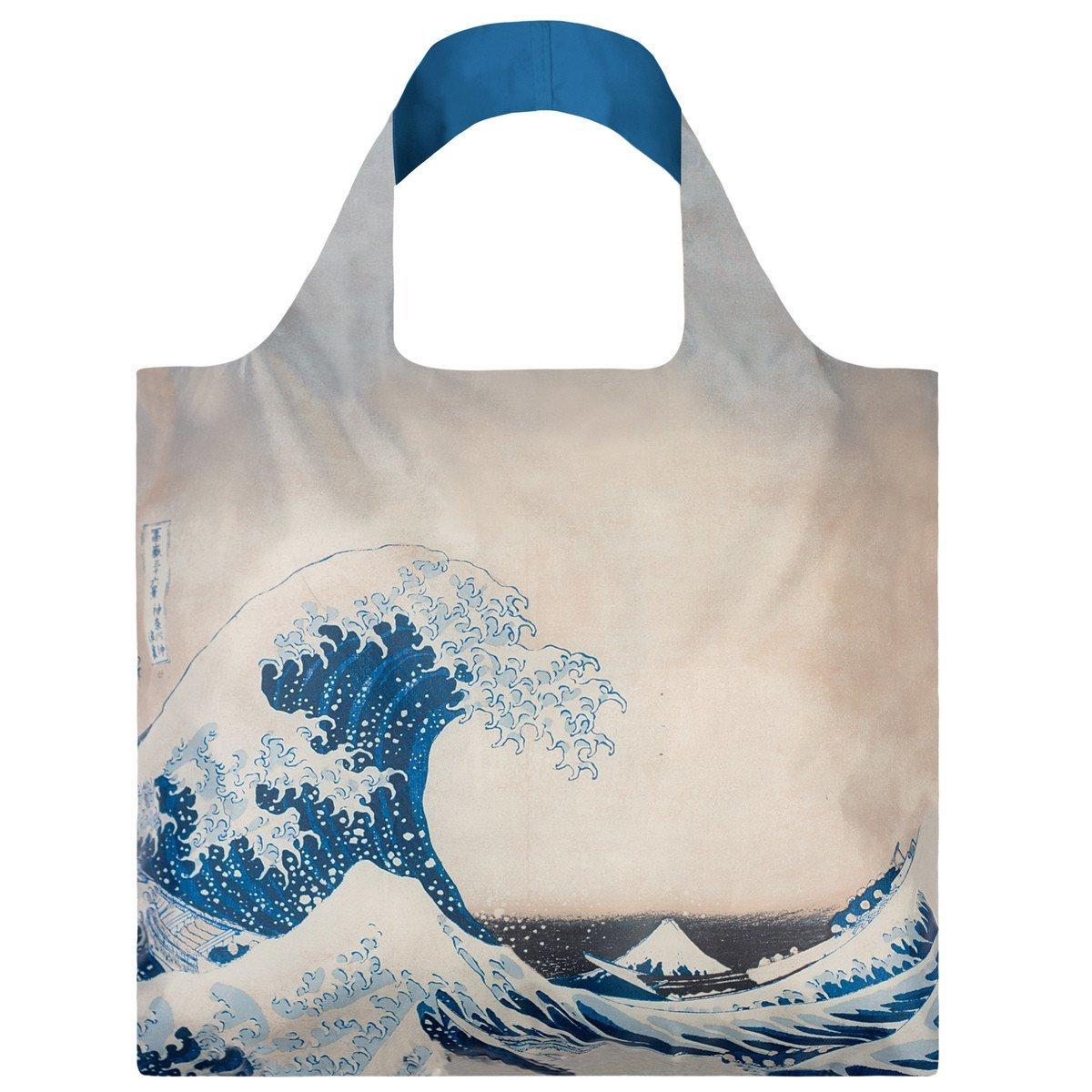 Loqi Shopping Bag Great Wave