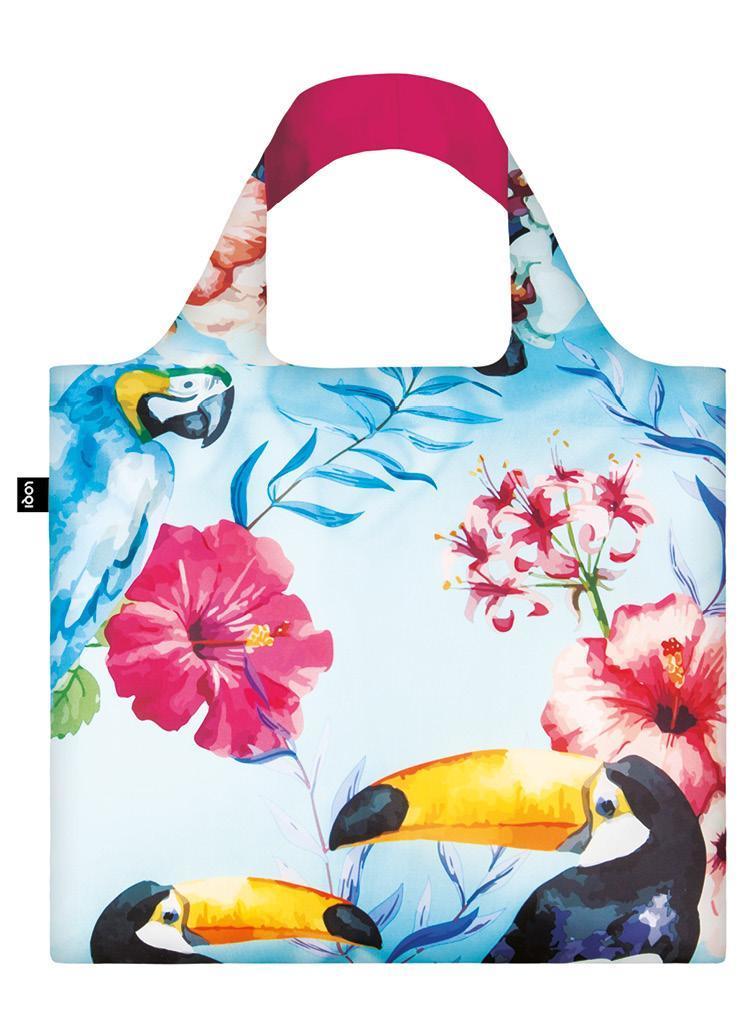 Loqi Shopping Bag Birds Wild Collection