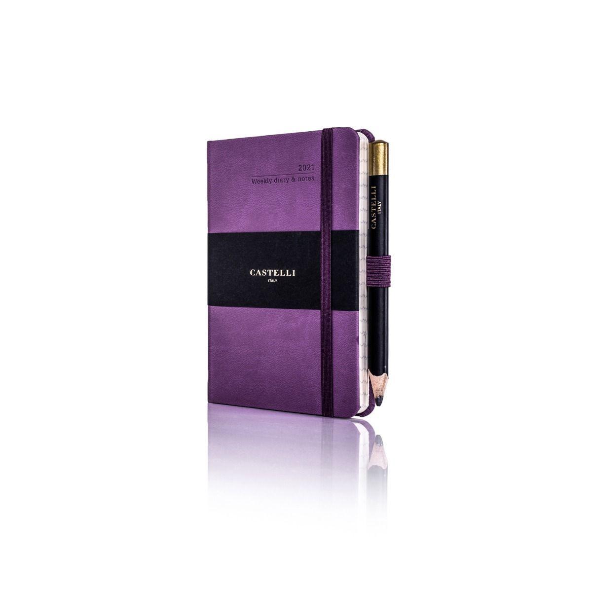 Castelli Weekly 2021 Tucson Diary (pocket, purple)