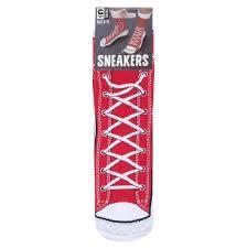 Ginger Fox Novelty Socks: Sneakers design