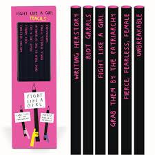 Pencil Set Fight Like A Girl