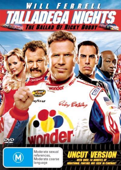 Talladega Nights Ballad Of Ricky Bobby Dvd
