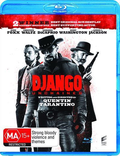 Django Unchained Bluray Dvd
