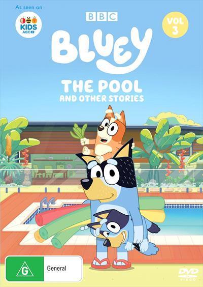 Bluey: The Pool and other stories, Volume 3 (DVD)