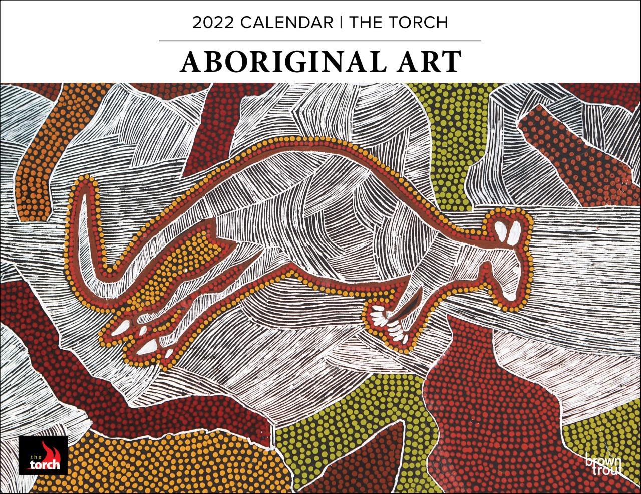 Aboriginal Art 2022 Horizontal Calendar