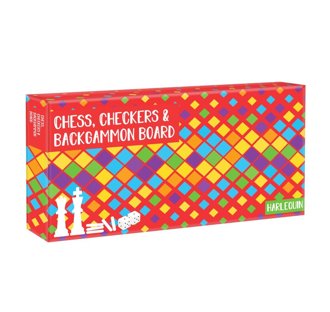 Chess Checkers And Backgammon Set
