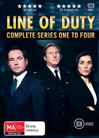 Line of Duty: Seasons 1-4 (DVD)