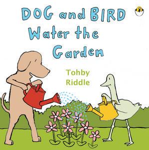 Dog & Bird Water The Garden
