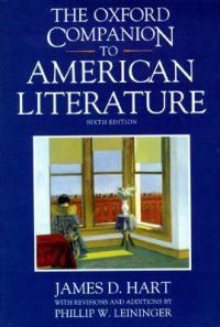 The Oxford Companion to American Literature