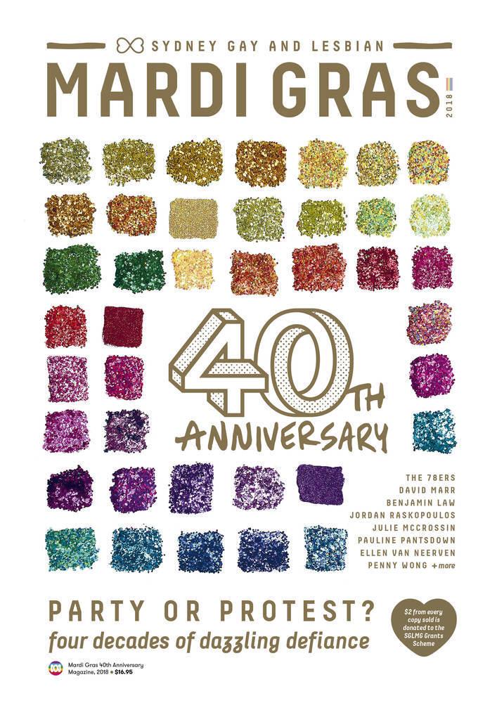 The Mardi Gras 40th Anniversary Magazine