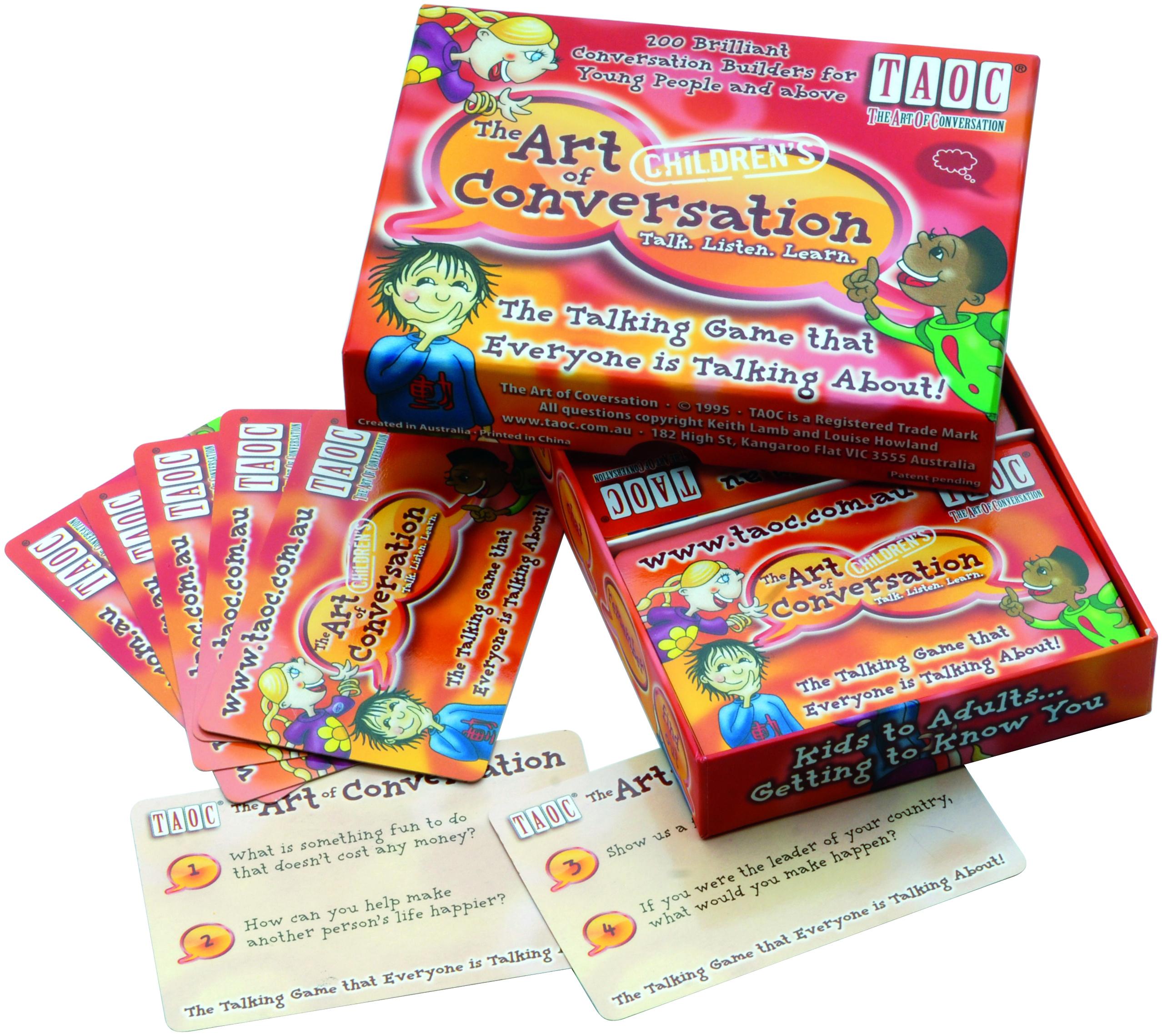 The Art Of Conversation: Children's Edition