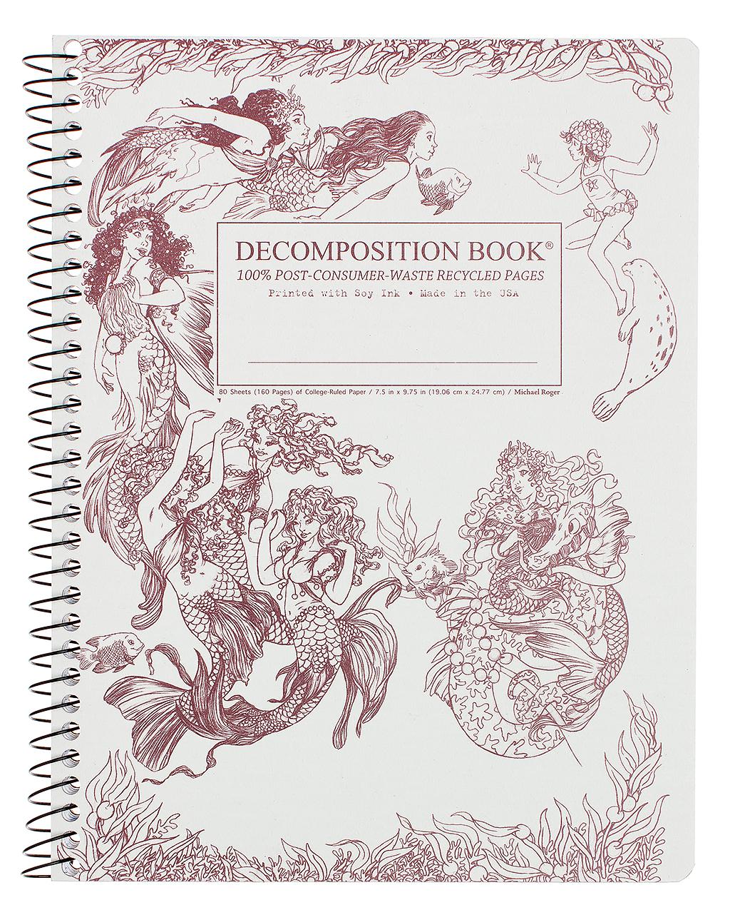 Mermaids Spiral Decomposition Large