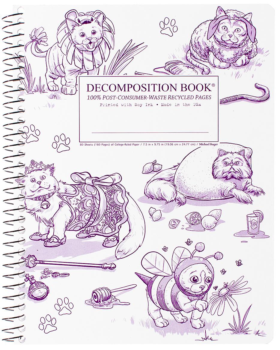 Decomposition Notebook Costume Cats