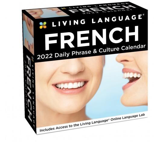 Living Language French 2022 Day to Day Desk Calendar