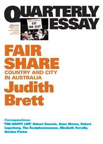 Fair Share: Country and City in Australia