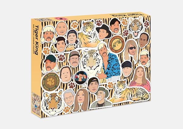 Tiger King Jigsaw Puzzle (500 Piece)