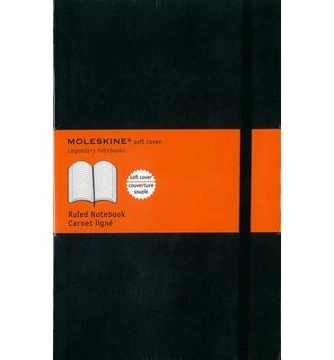 Moleskine: Ruled Soft Cover Notebook - Large
